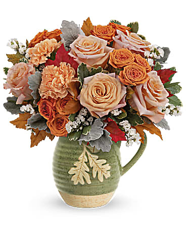 Rosy autumn bouquet