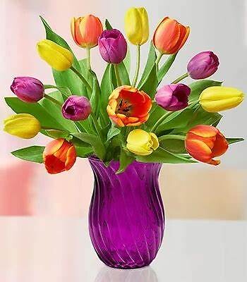 Tulips Vase Mixed